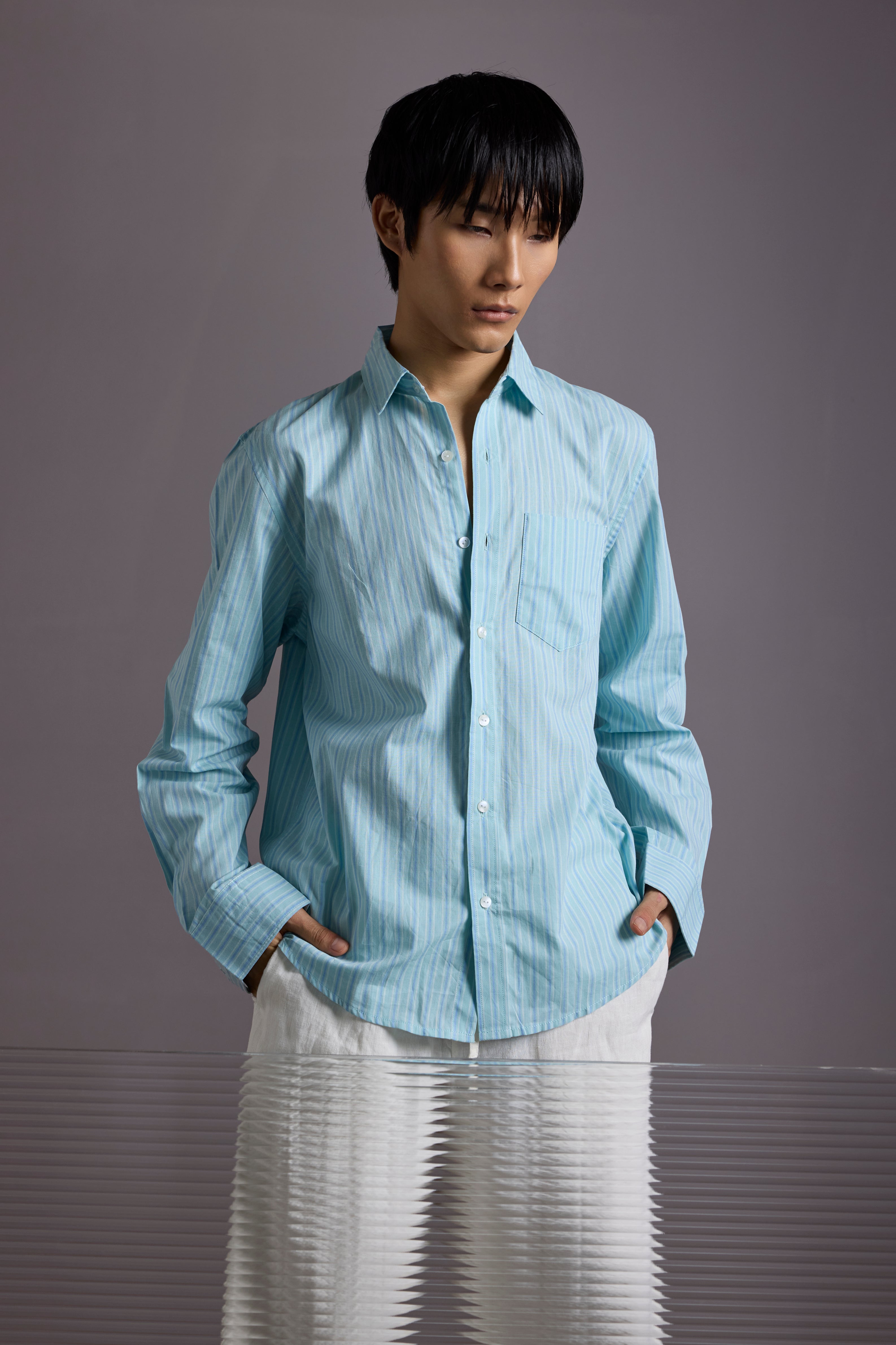 SKYLINE BLOOM COTTON SHIRT
