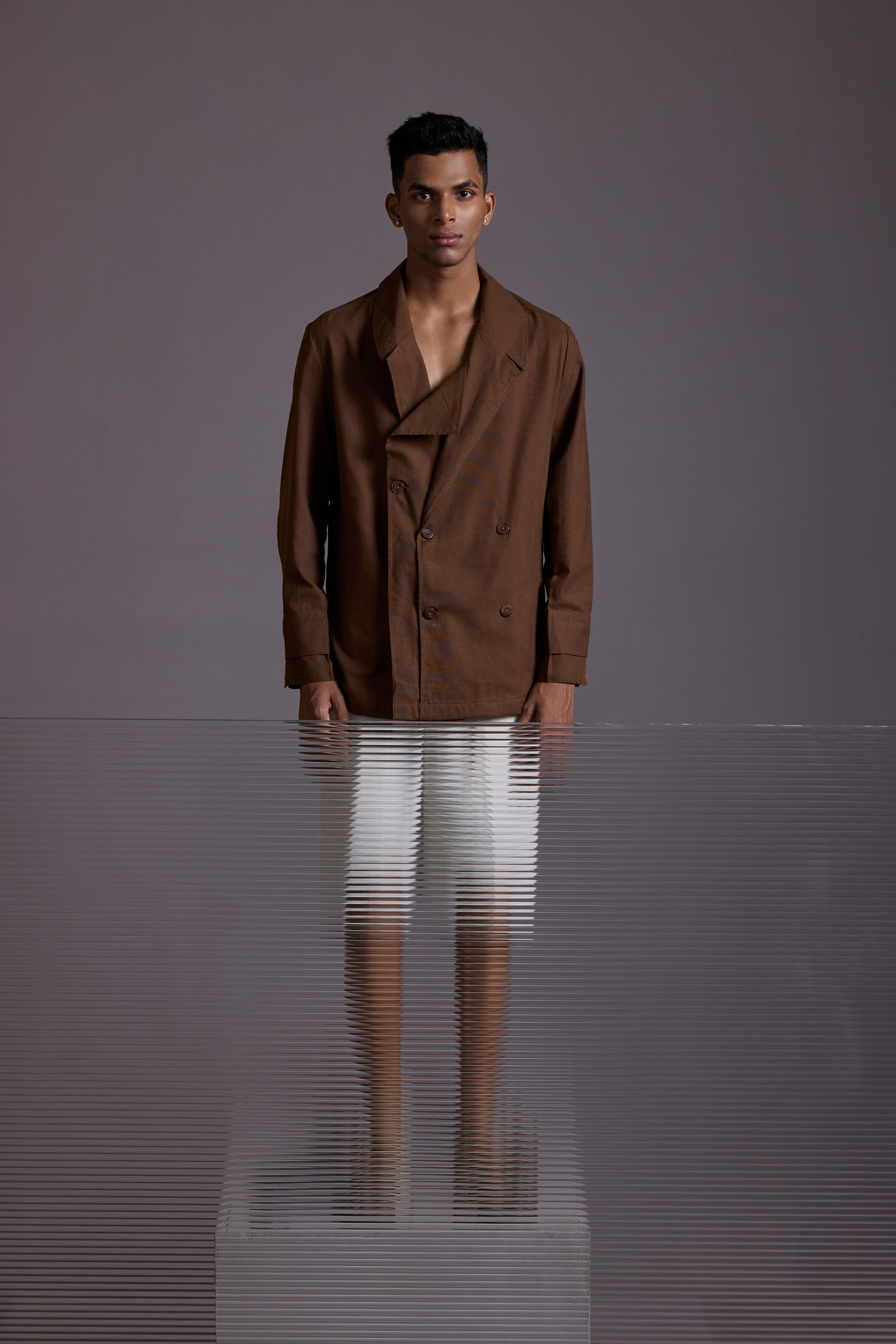 BLAZER COTTON SHIRT