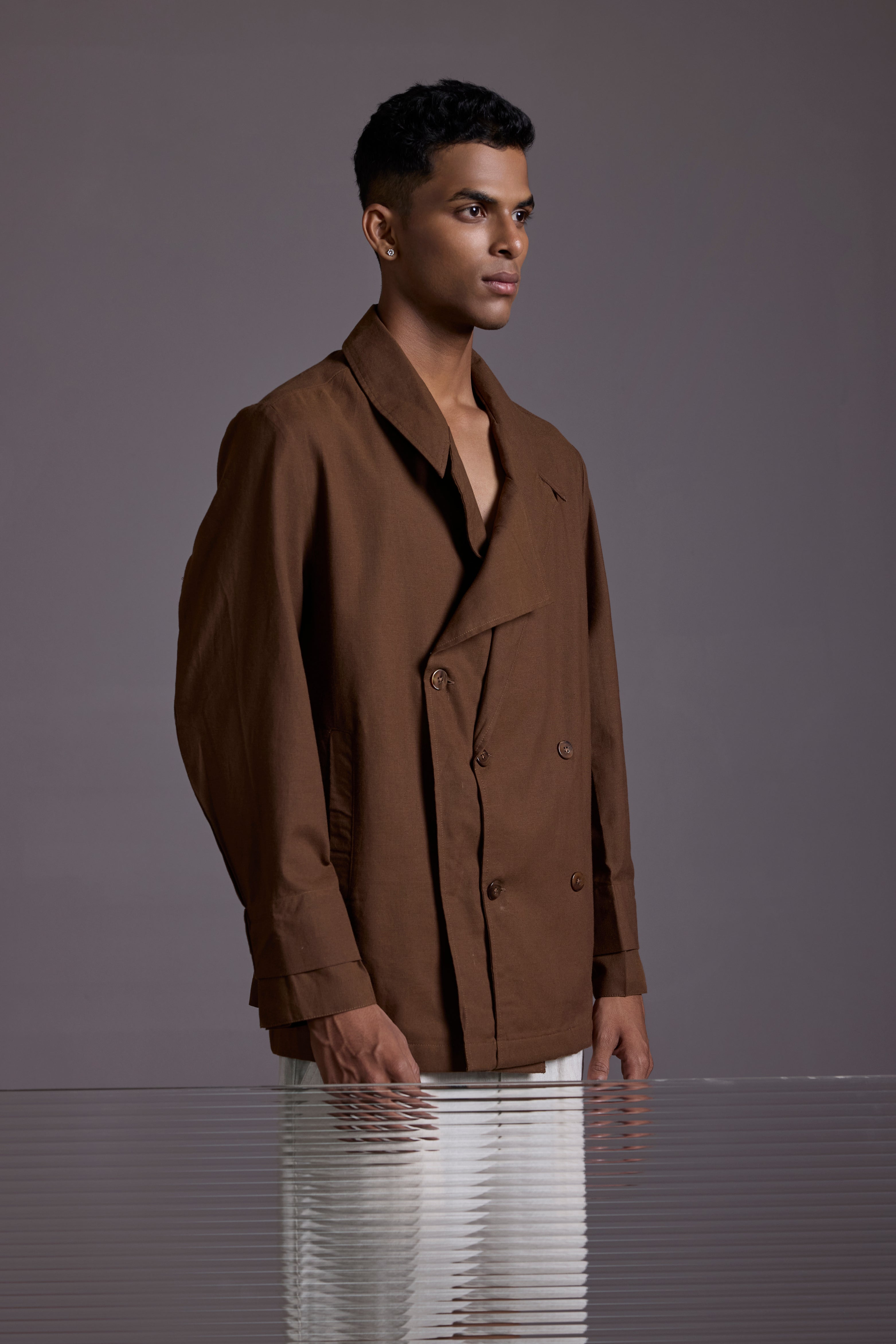 BLAZER COTTON SHIRT
