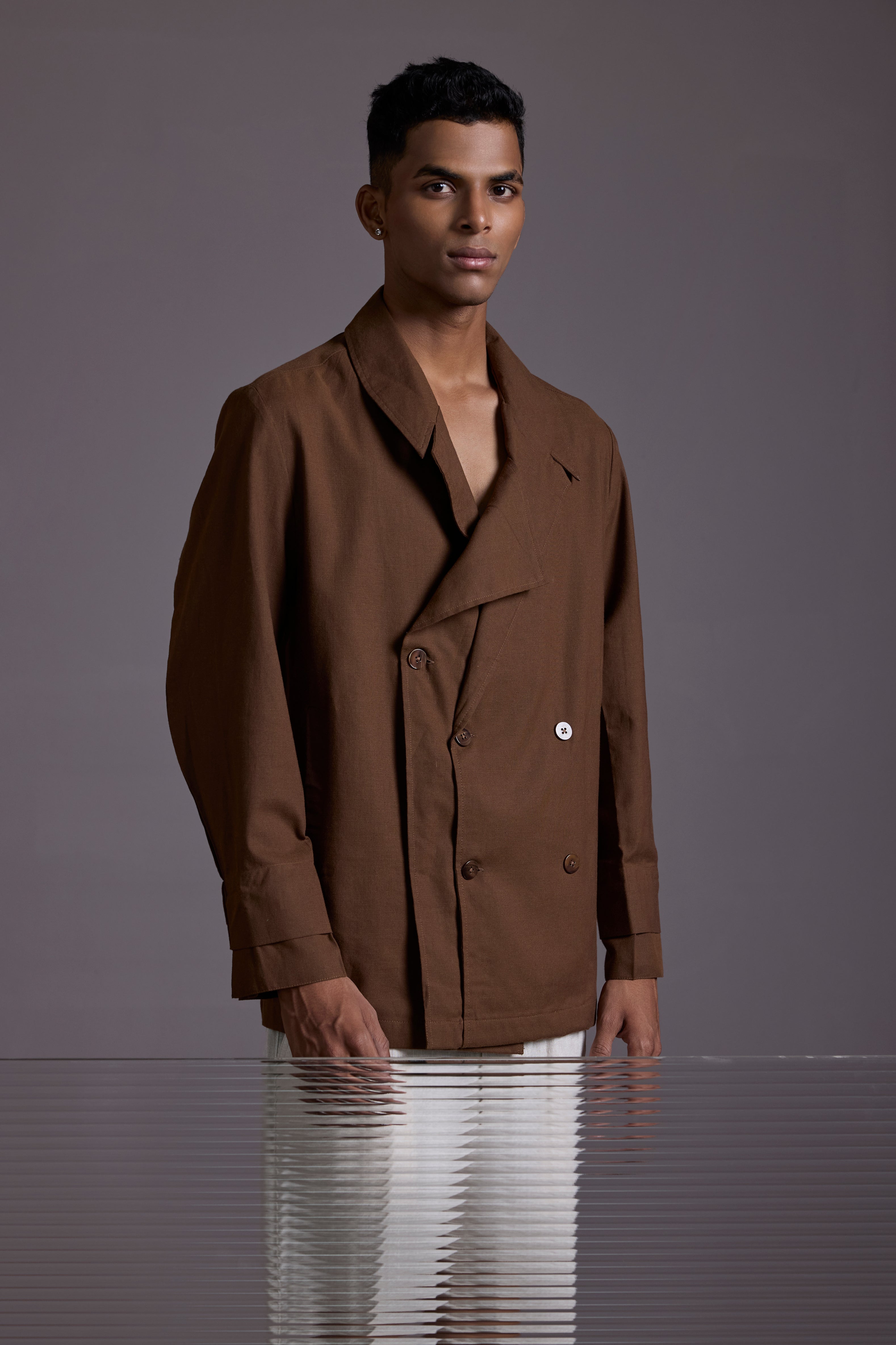 BLAZER COTTON SHIRT