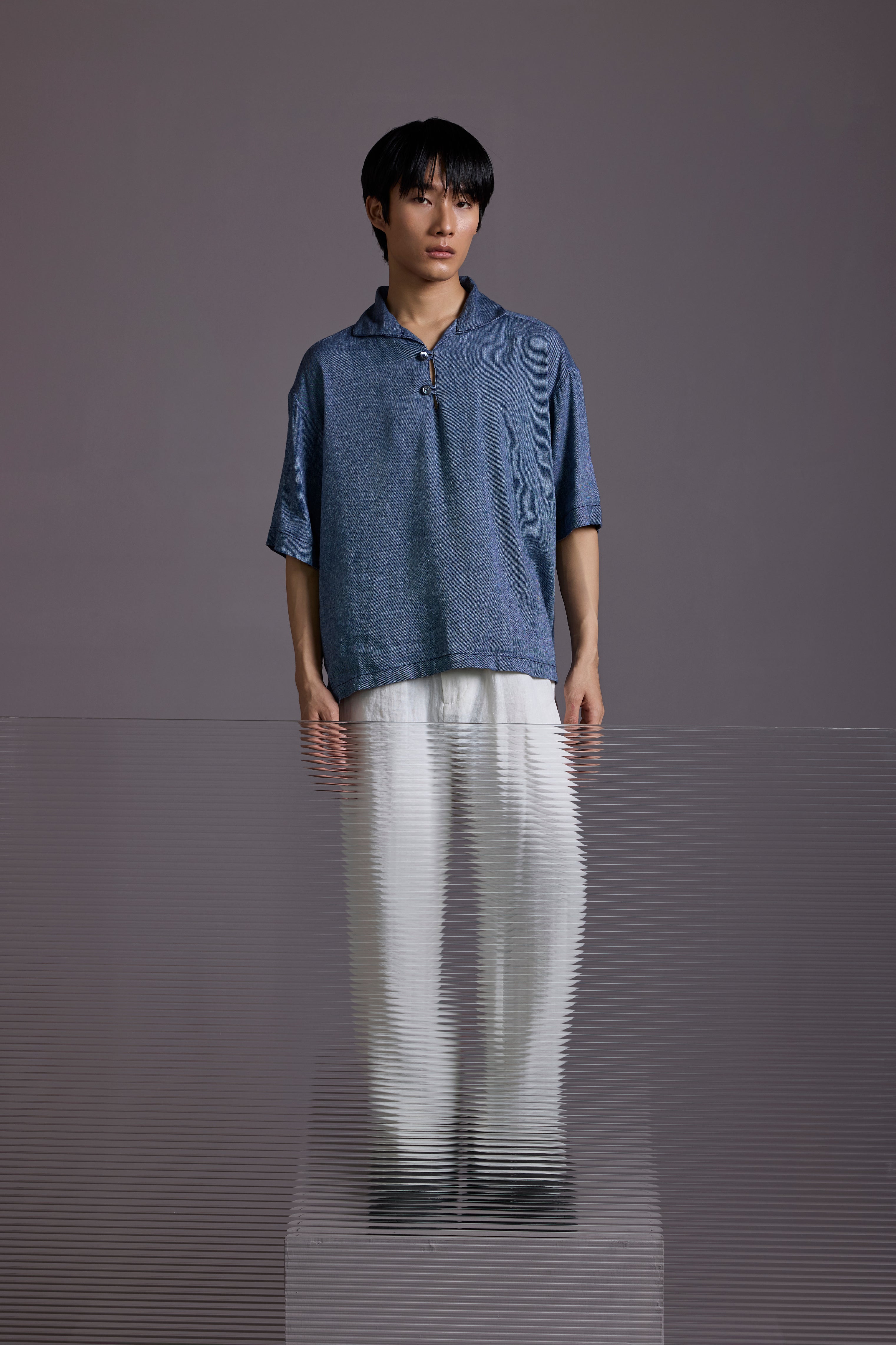 INDIGO FLIGHT SHIRT