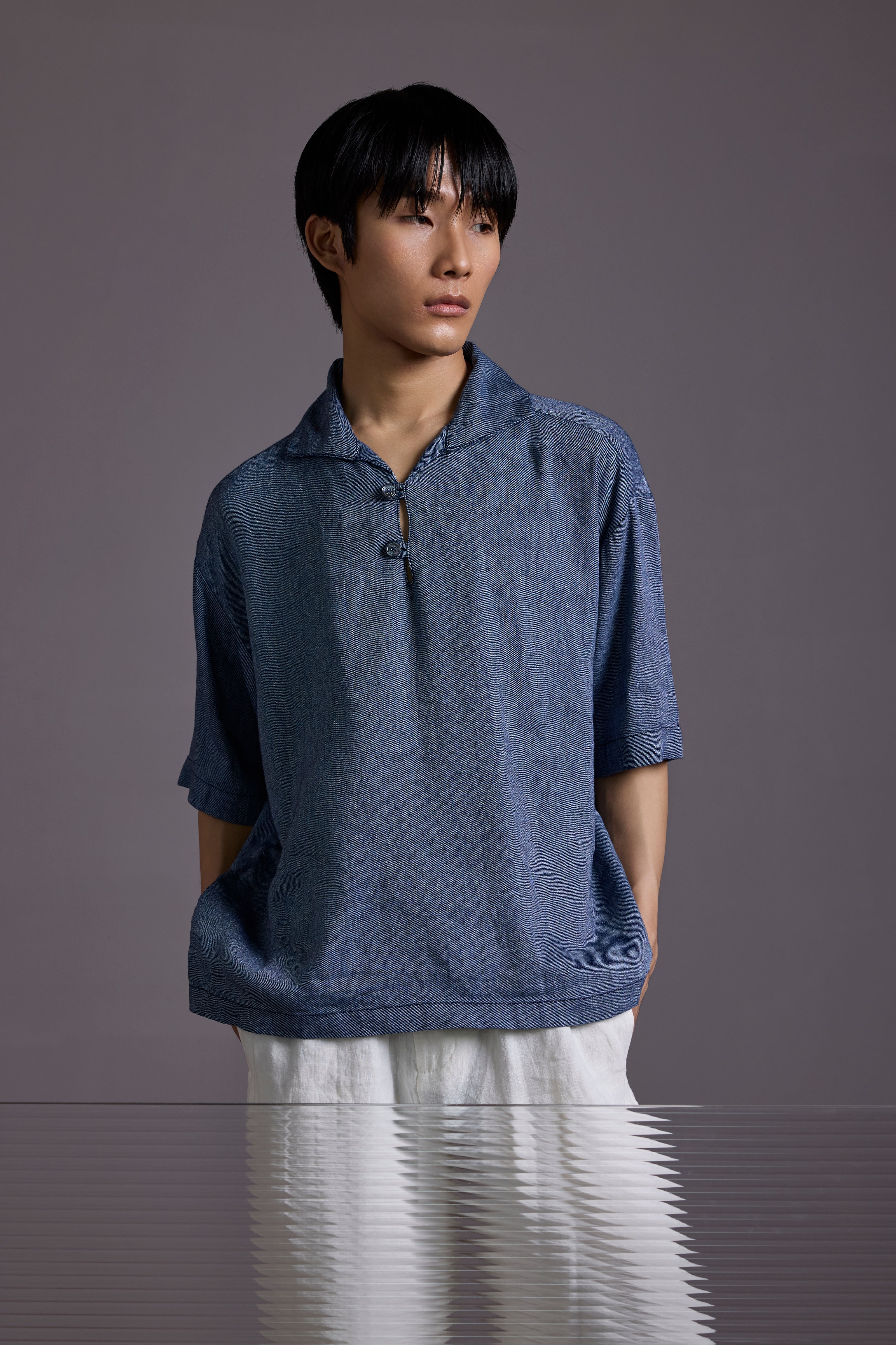 INDIGO FLIGHT SHIRT