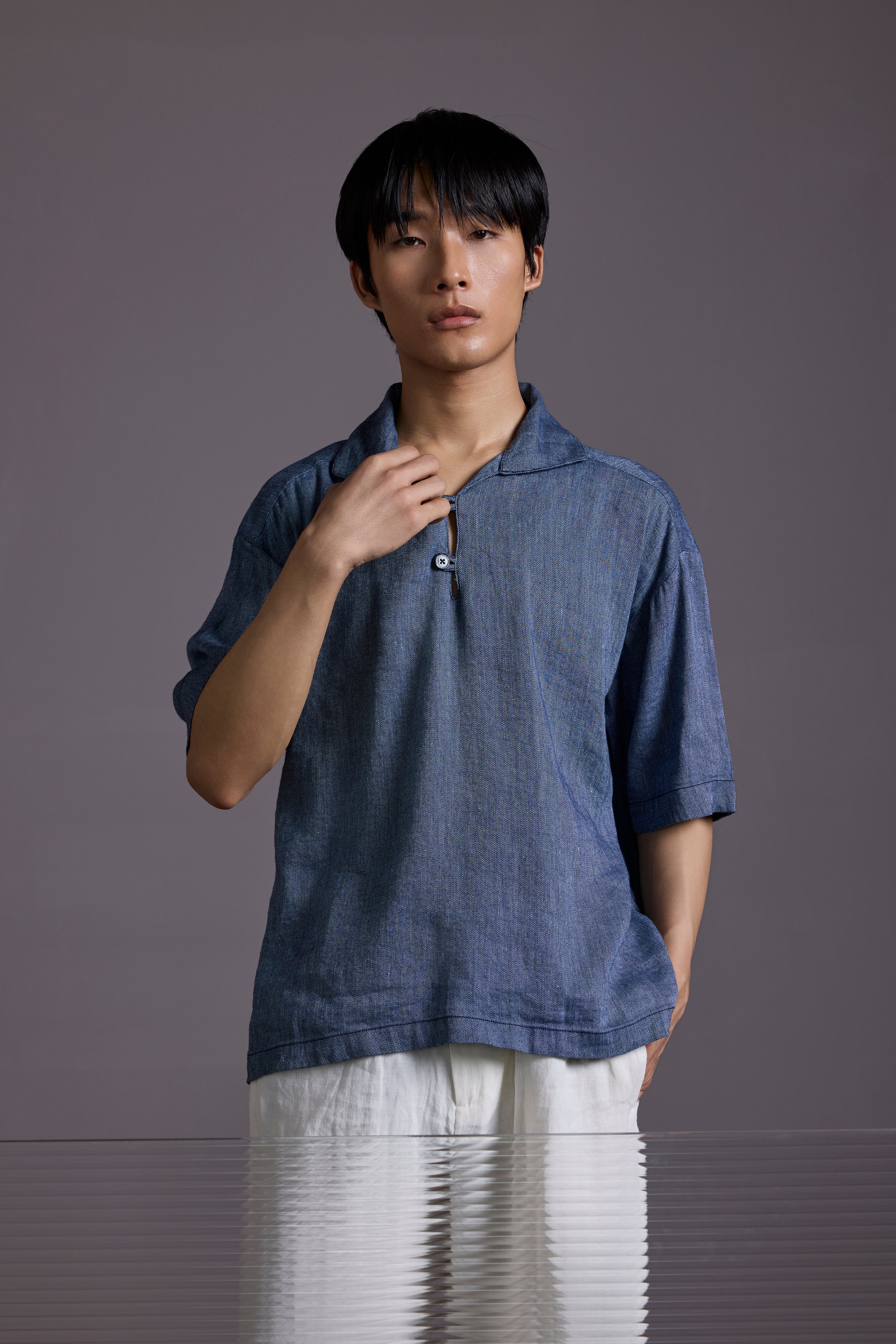 INDIGO FLIGHT SHIRT