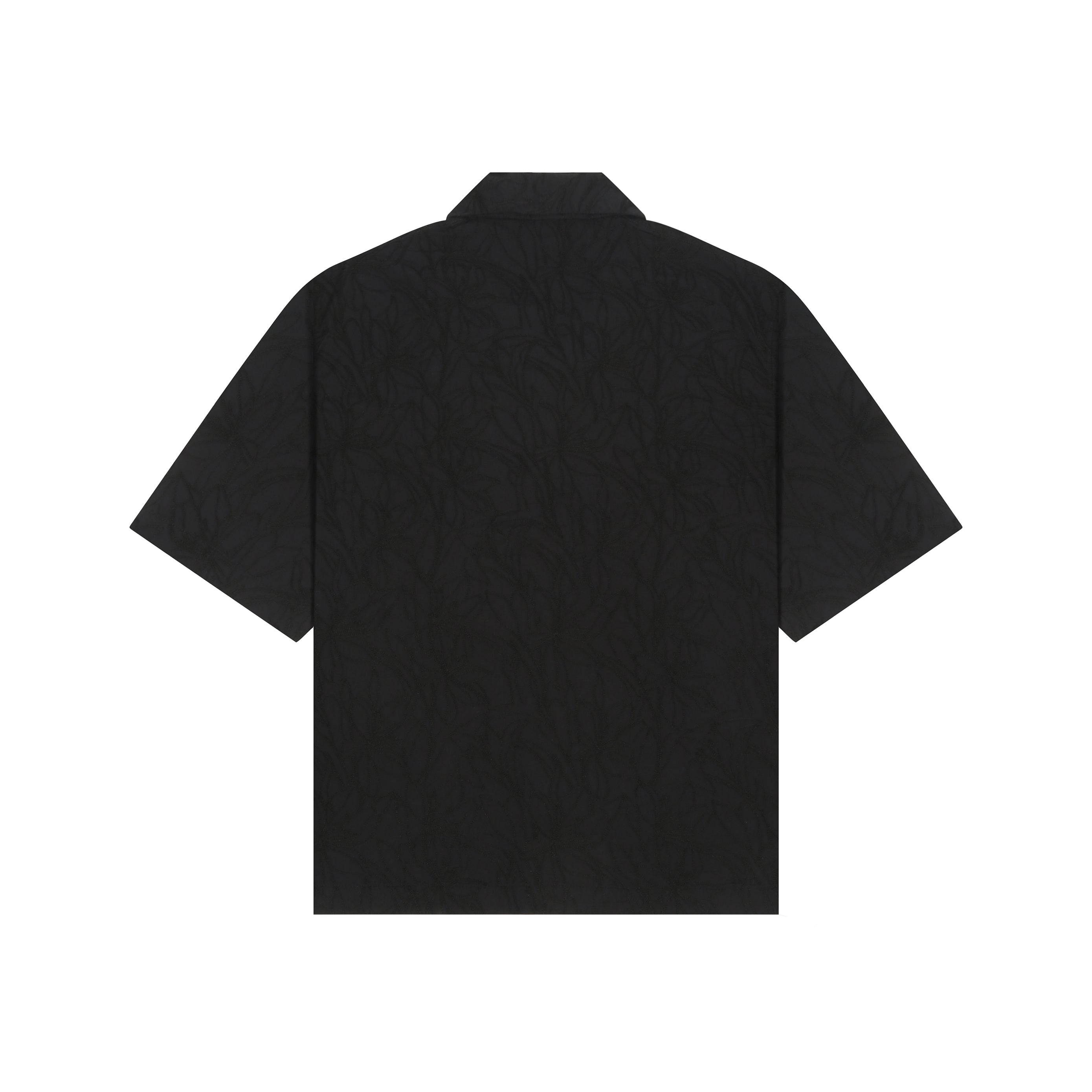 NOIR BLOOM CUBAN SHIRT