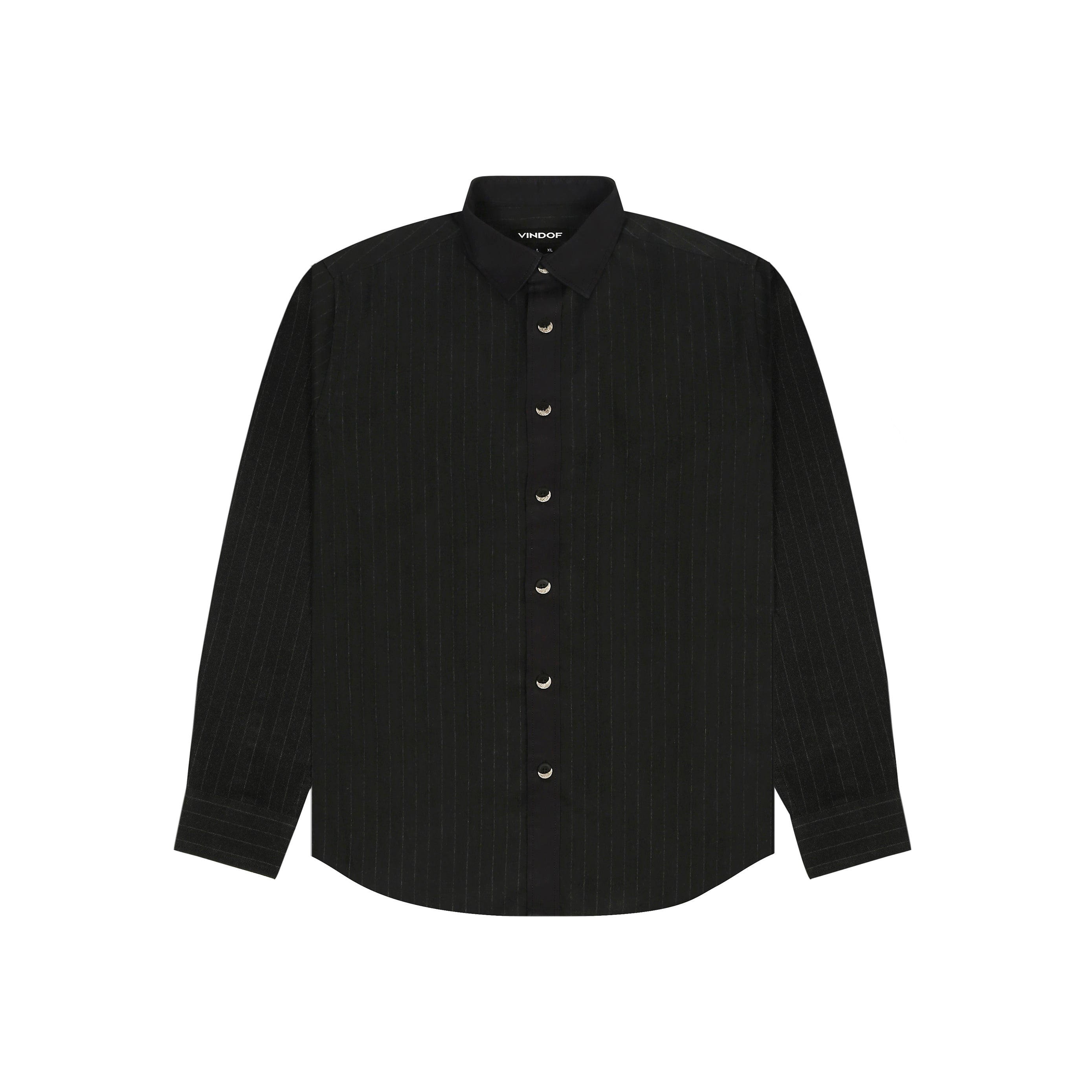 MIDNIGHT PINSTRIPE SHACKET