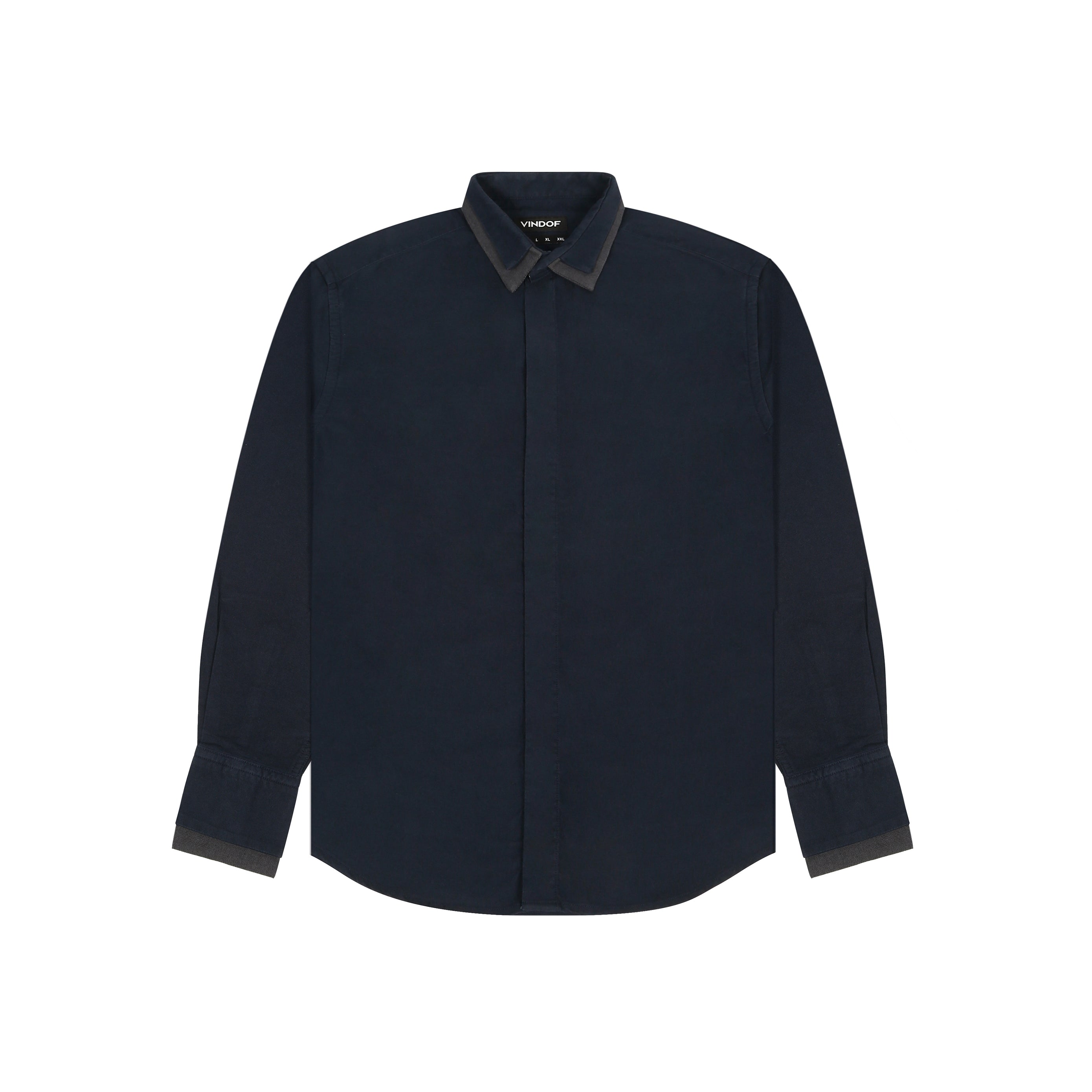 MIDNIGHT CONTRAST OXFORD SHIRT