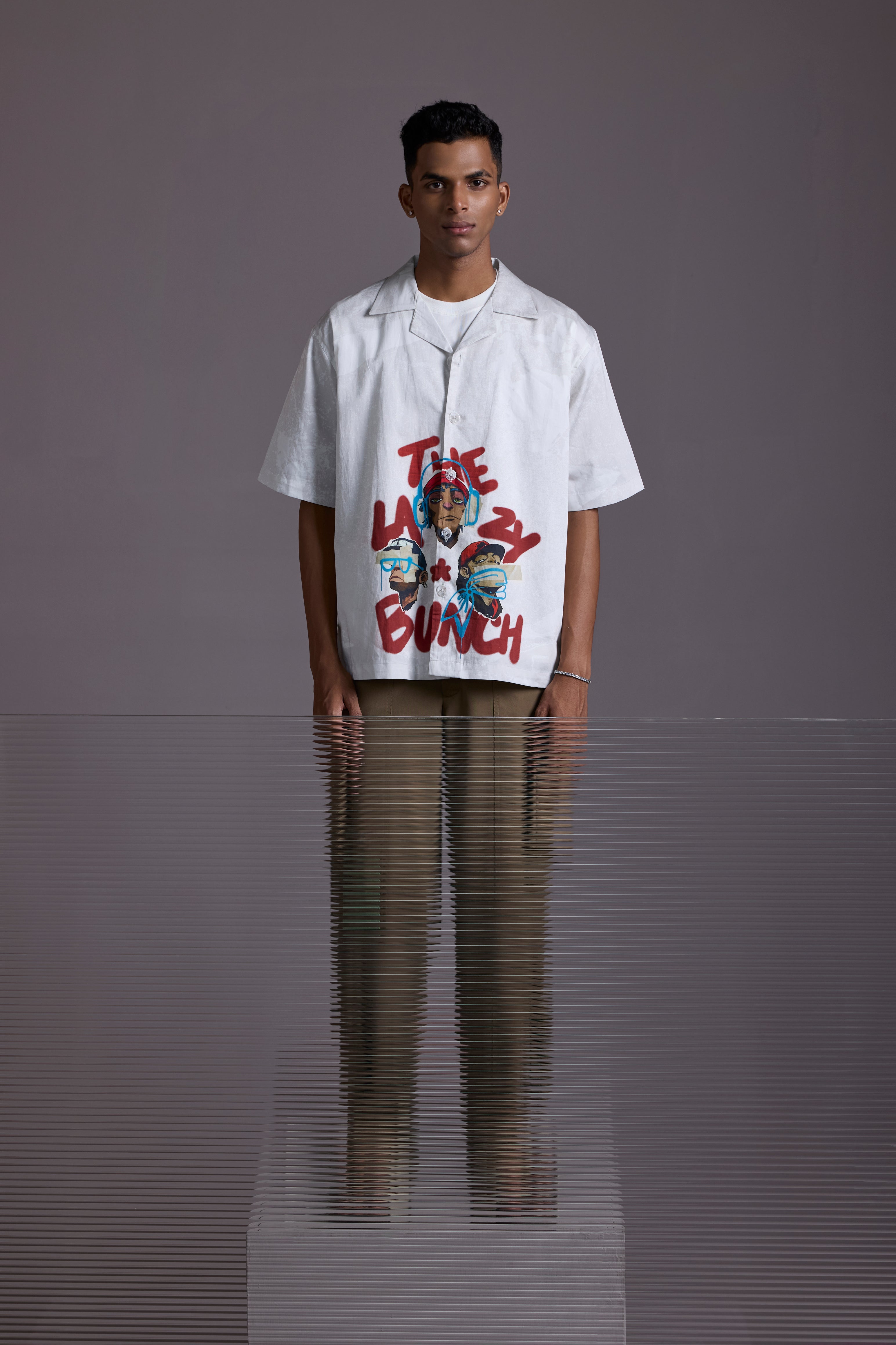 LAZY BUNCH PRINTED SHIRT