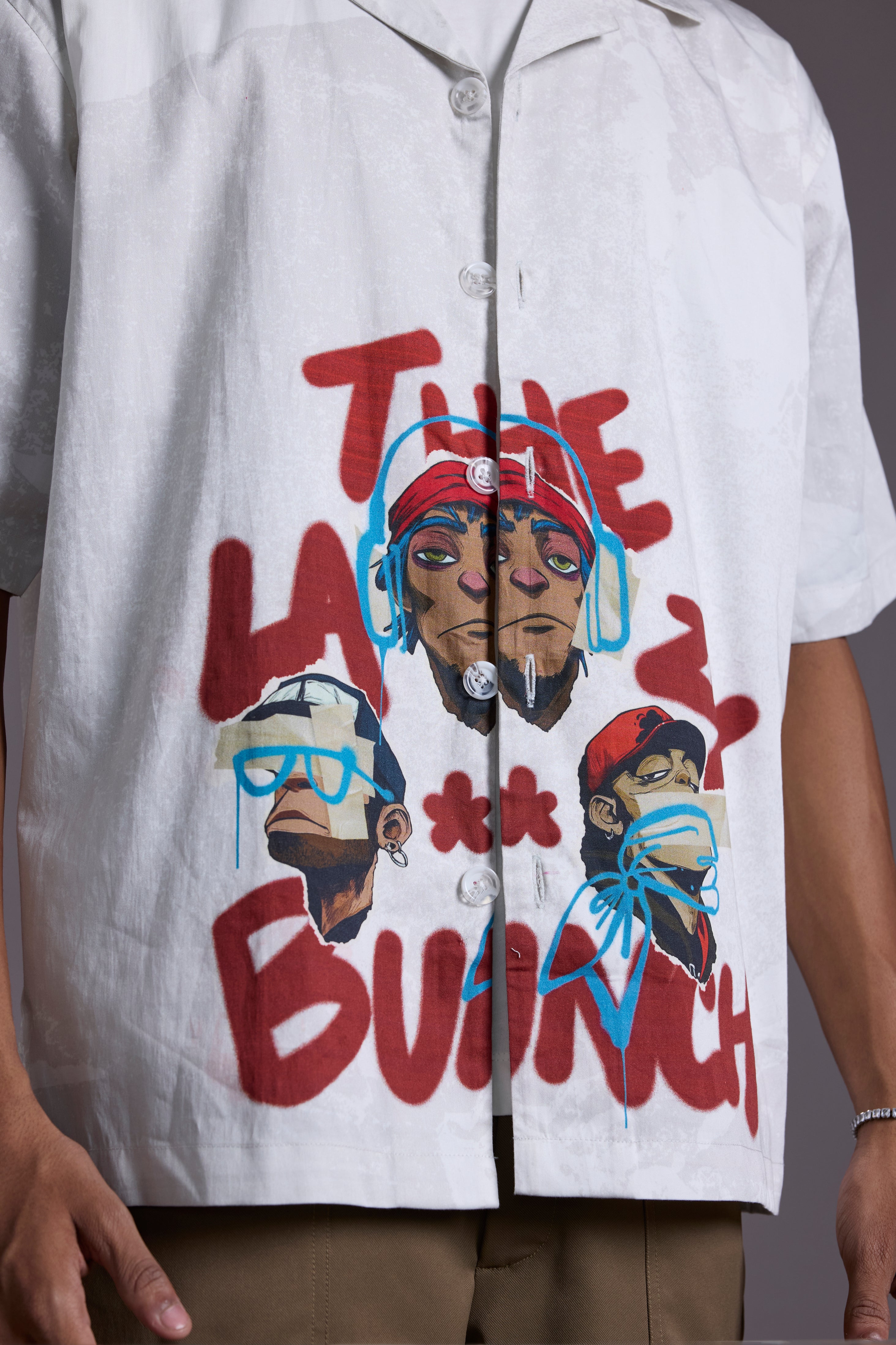 LAZY BUNCH PRINTED SHIRT