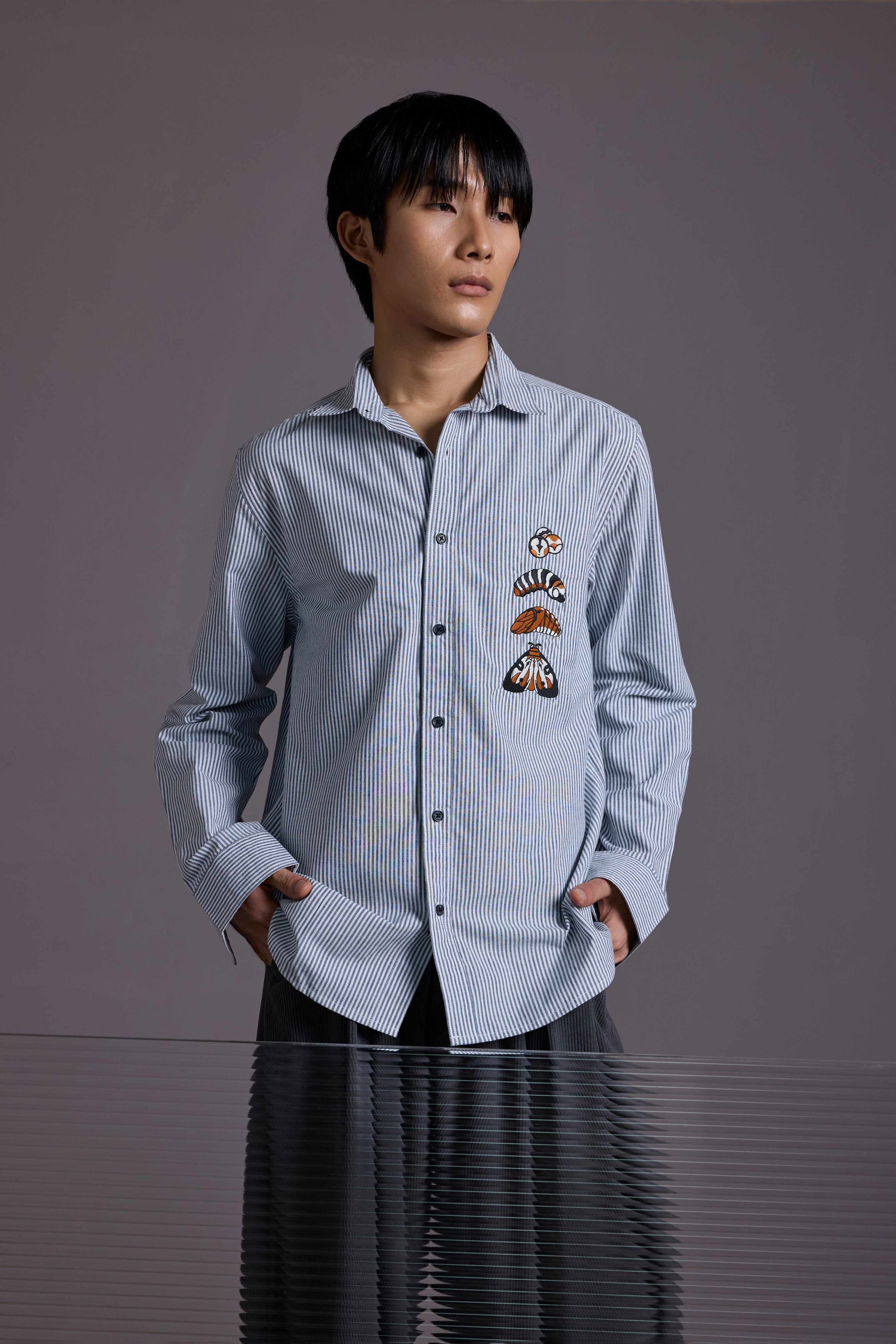 CYCLE OF LIFE OXFORD SHIRT