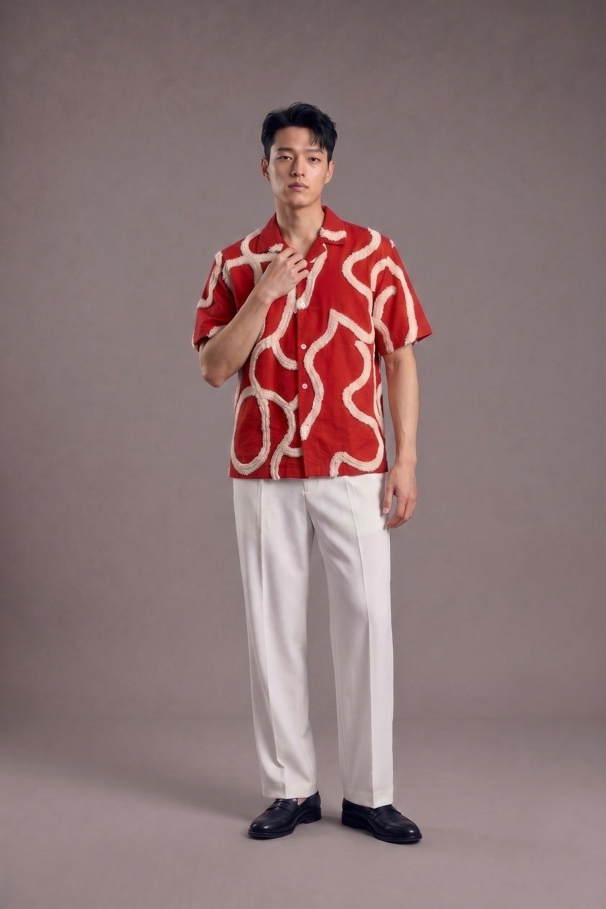 Echo lines shirt